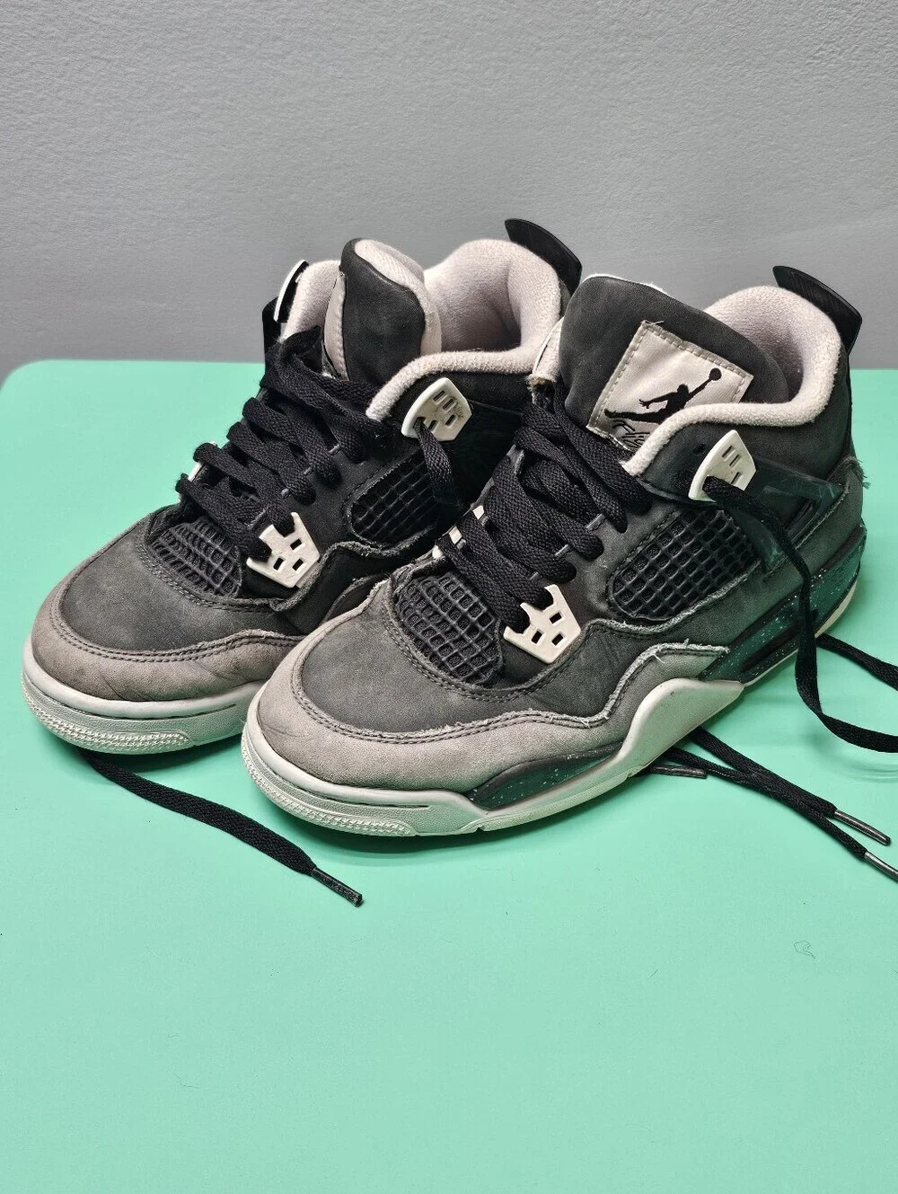 Nike Air Jordan 4 Retro Fear PS Gray White 11C BQ7670-006